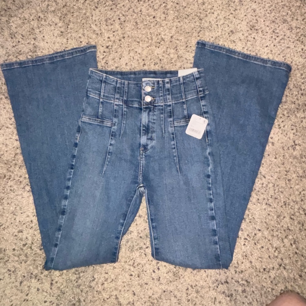 Free People Jayde High Rise Flare Jeans